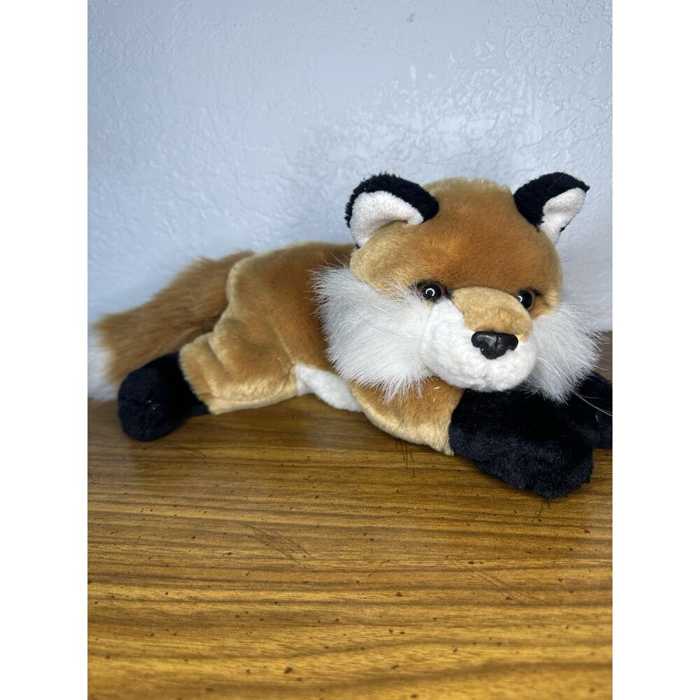 Aurora Flopsies Pal Finley Fox Plush Stuffed Animal Toy 15” Realistic Vintage